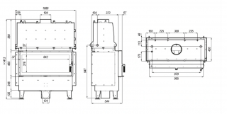 Defro Riva LA SHORT wymiary